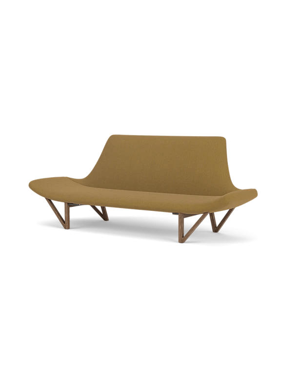 Pagode Sofa - Audo Copenhagen Sofas - Walnut - Re - Wool Fabric - 0448 - HORNE