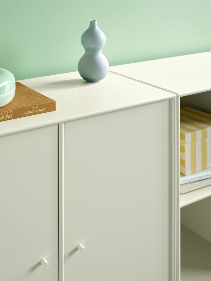 Pair Classic Sideboard - Wall Mounted - Montana - Shelving - Vanilla - HORNE