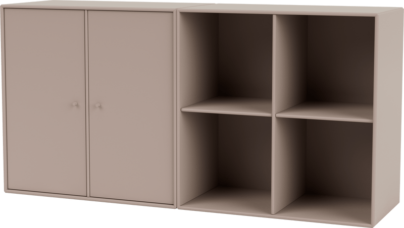 Pair Classic Sideboard - Wall Mounted - Montana - Shelving - Anthracite - HORNE