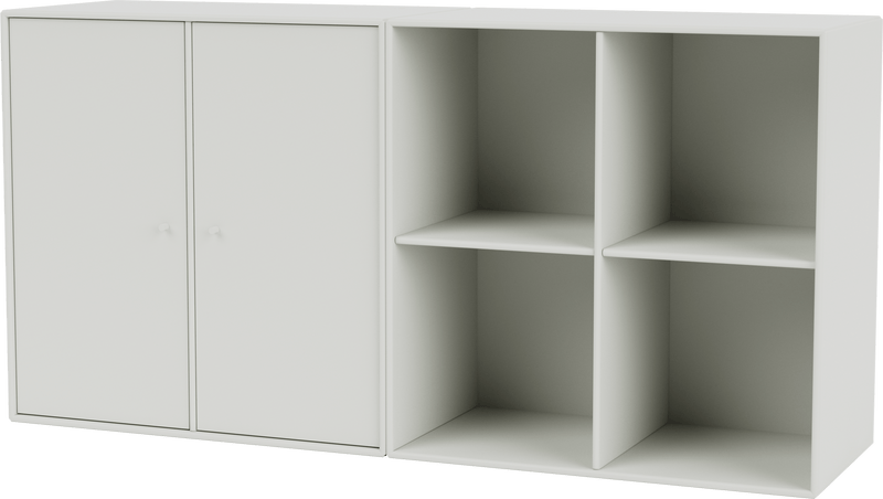 Pair Classic Sideboard - Wall Mounted - Montana - Shelving - Anthracite - HORNE