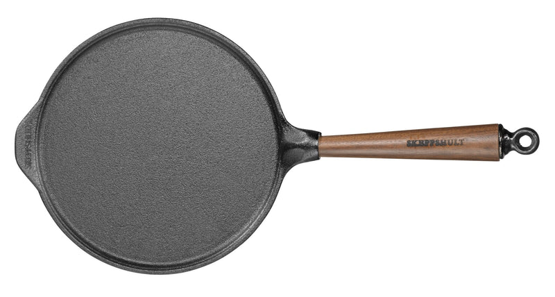 Pancake Pan with Walnut Handle - 9.25