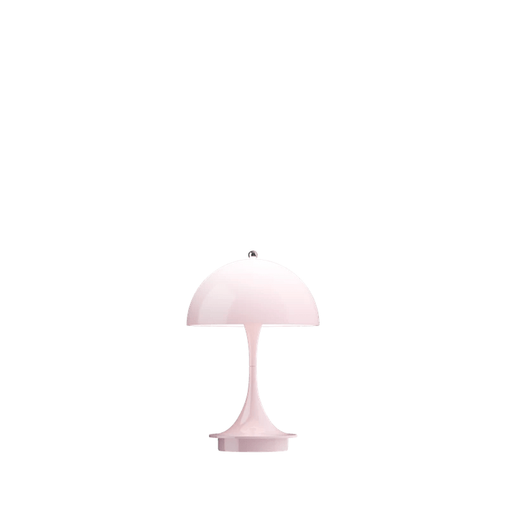 Panthella 160 Portable Table Lamp - Louis Poulsen Table + Task - Pale Rose Opal - HORNE
