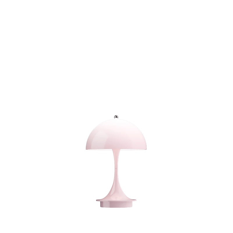 Panthella 160 Portable Table Lamp - Louis Poulsen Table + Task - Pale Rose Opal - HORNE