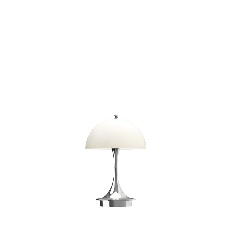 Panthella 160 Portable Table Lamp - Louis Poulsen Table + Task - Pale Rose Opal - HORNE