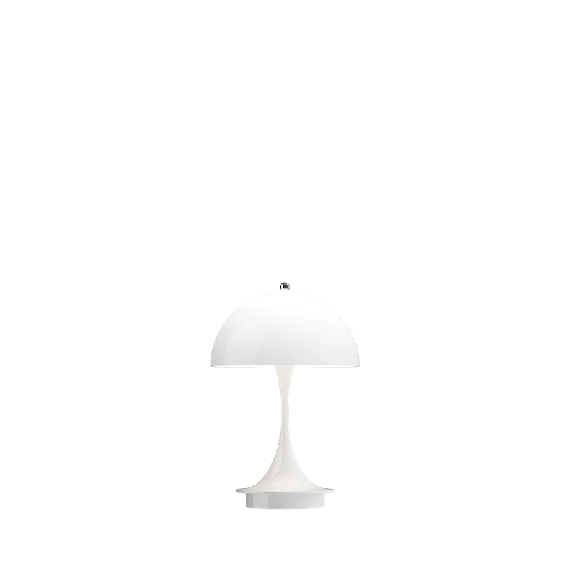 Panthella 160 Portable Table Lamp - Louis Poulsen Table + Task - Pale Rose Opal - HORNE
