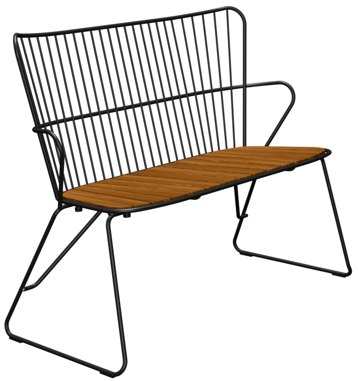 PAON Outdoor Bench - HOUE - Outdoor Furniture - Black - HORNE