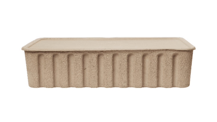 Paper Pulp Box - Extra Large - Ferm Living Storage + Organization - Brown - HORNE