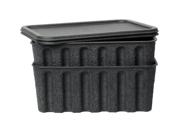 Paper Pulp Box - Large - Set of 2 - Ferm Living Storage + Organization - HORNE