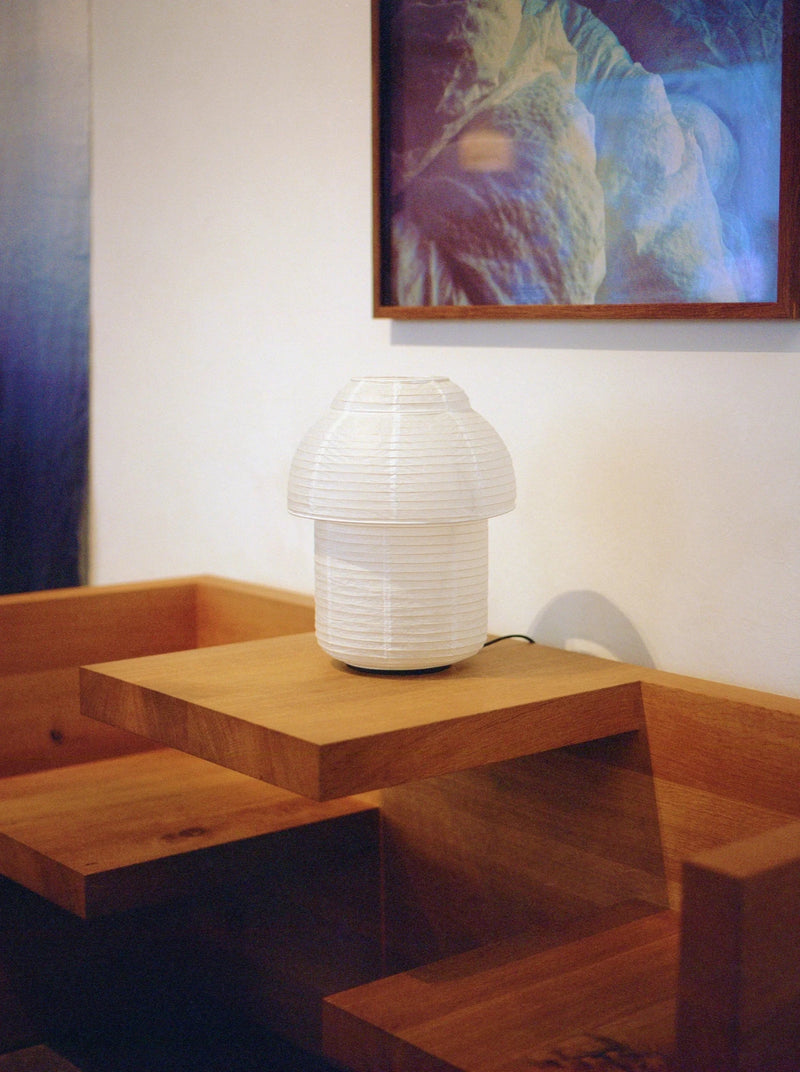 Papier Double Table Lamp - Made by Hand Pendants - HORNE