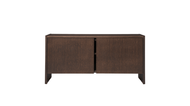 Parcel Hallway Cabinet - H50 - Ferm Living Storage + Organization - Dark Stained Oak - HORNE