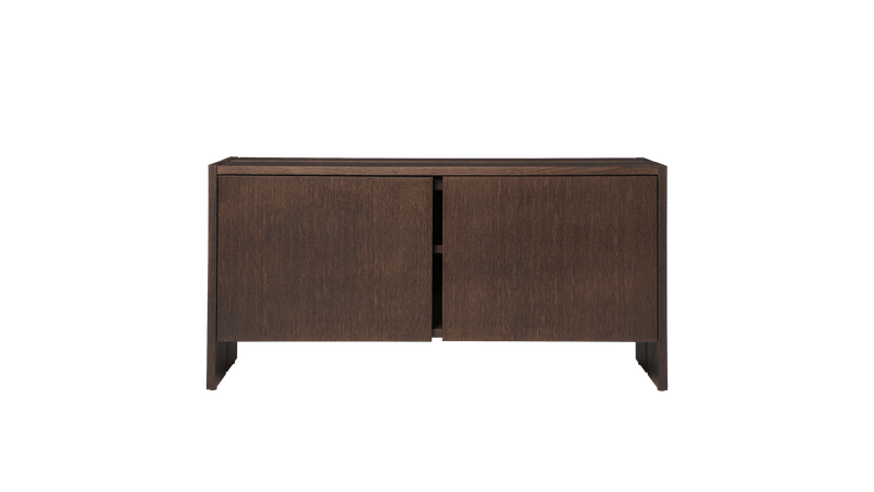 Parcel Hallway Cabinet - H50 - Ferm Living Storage + Organization - Dark Stained Oak - HORNE
