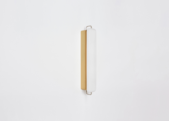 Park III Wall Light - Workstead - Wall Sconces - Straw - Brushed Nickel - HORNE
