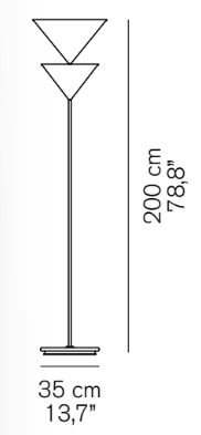 Pascal Floor Lamp - Oluce - Floor Lamps - HORNE