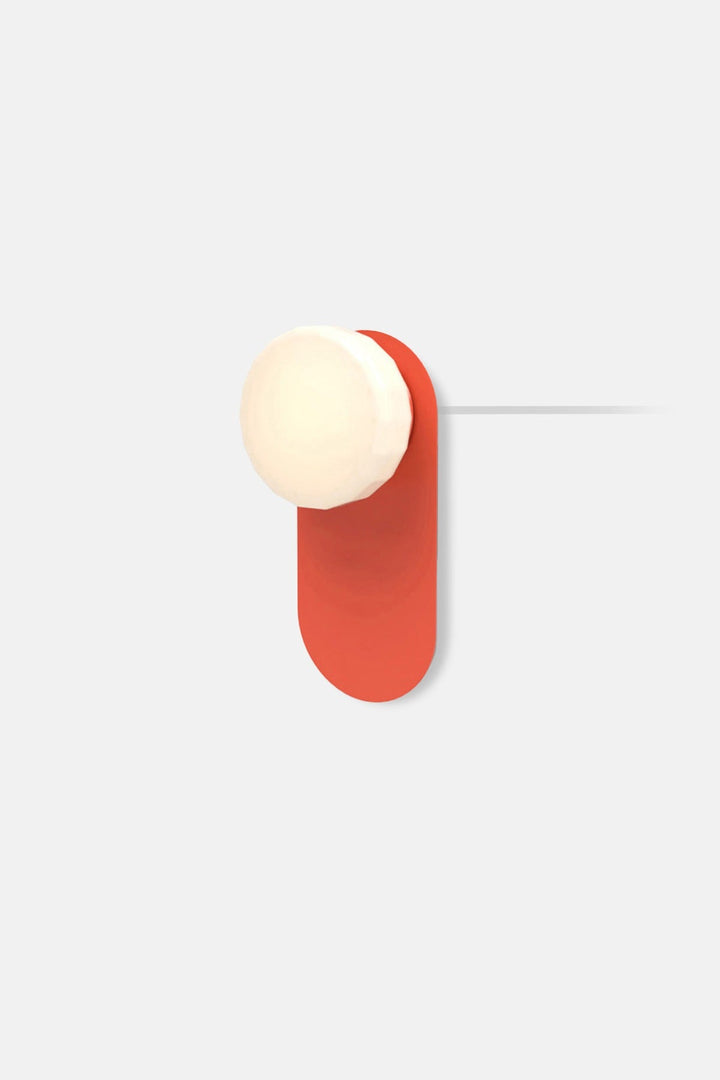 Pastille 1 Wayfind Corded - Faceted - RBW Lighting - Vermilion - 2700K (warm white) - Corded Plug - in (Back) / 120V Input - HORNE