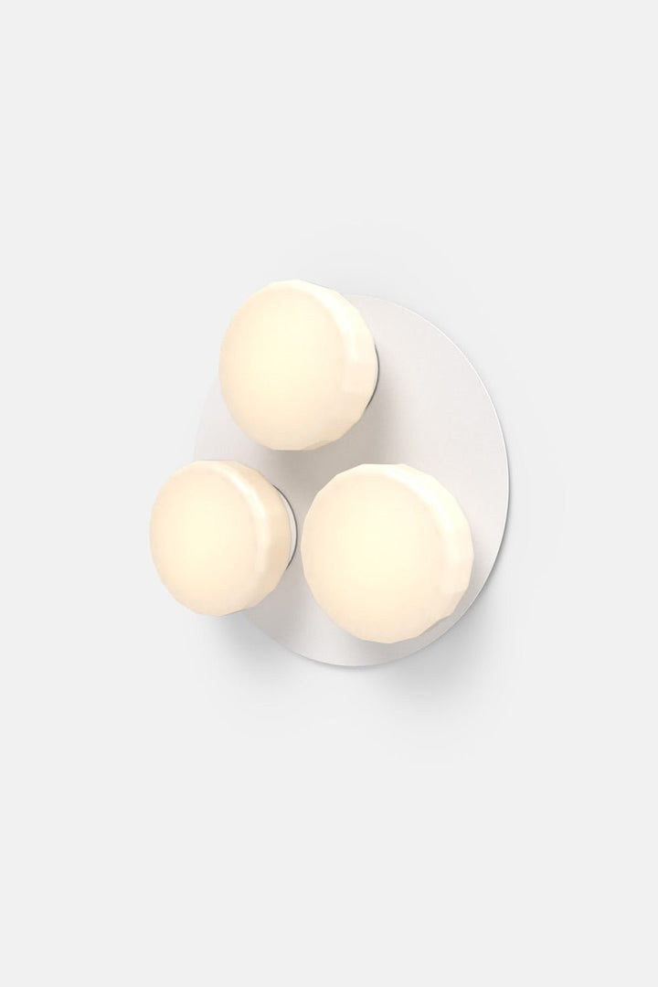 Pastille 3 Cluster - Faceted - RBW Lighting - Matte White - 2700K (warm white) - IP 20 - HORNE