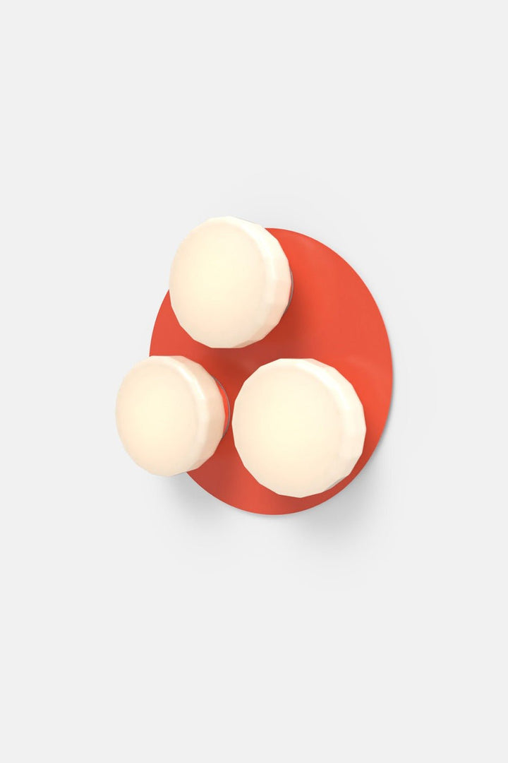 Pastille 3 Cluster - Faceted - RBW Lighting - Vermilion - 2700K (warm white) - IP 20 - HORNE
