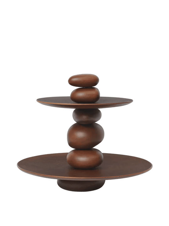 Pebble Dessert Stand - Ferm Living Serveware - HORNE