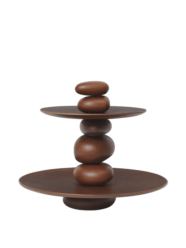 Pebble Dessert Stand - Ferm Living Serveware - HORNE