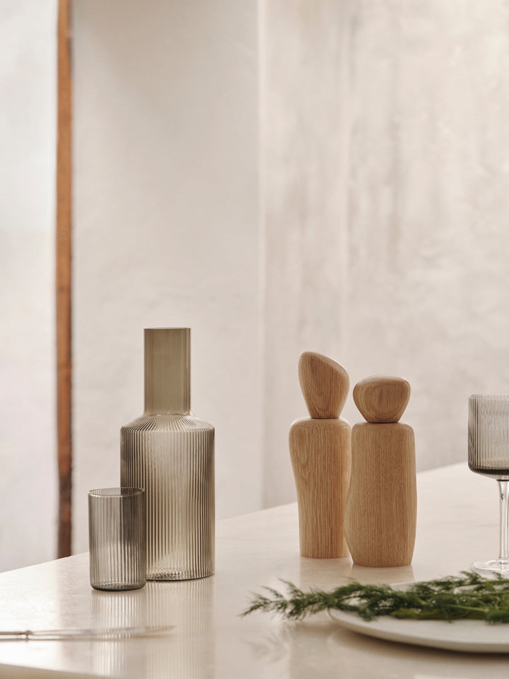 Pebble Grinder - Ferm Living - Kitchen Tools - Oak - HORNE
