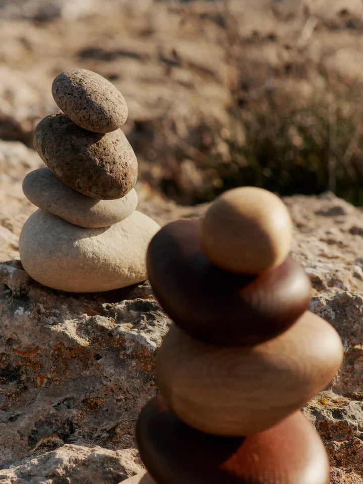 Pebble Stacking Blocks - Ferm Living Art + Objects - HORNE