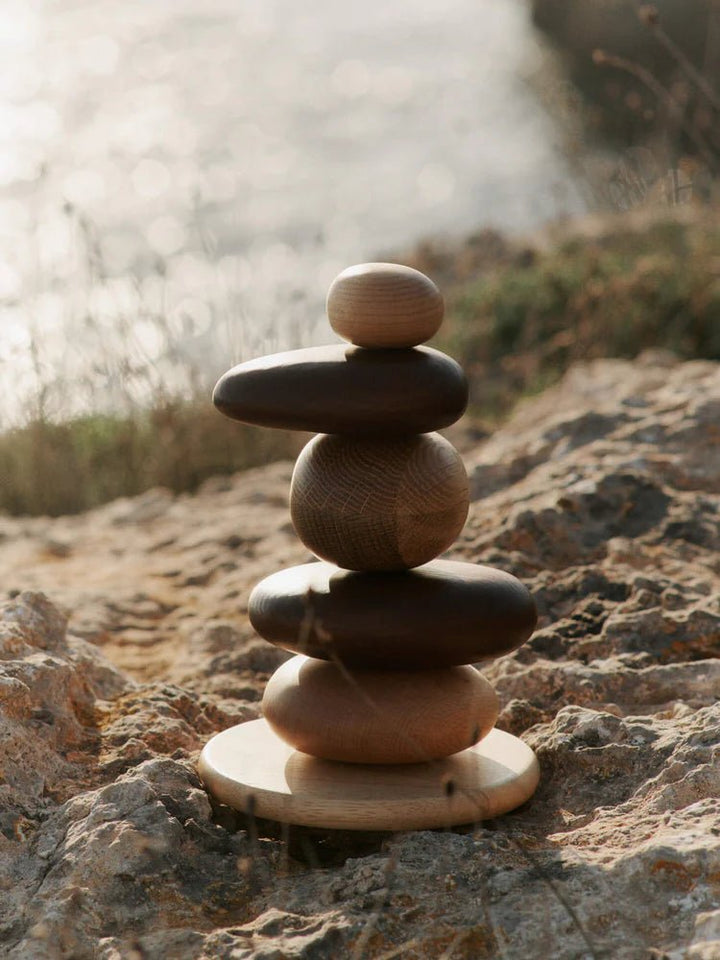 Pebble Stacking Blocks - Ferm Living Art + Objects - HORNE