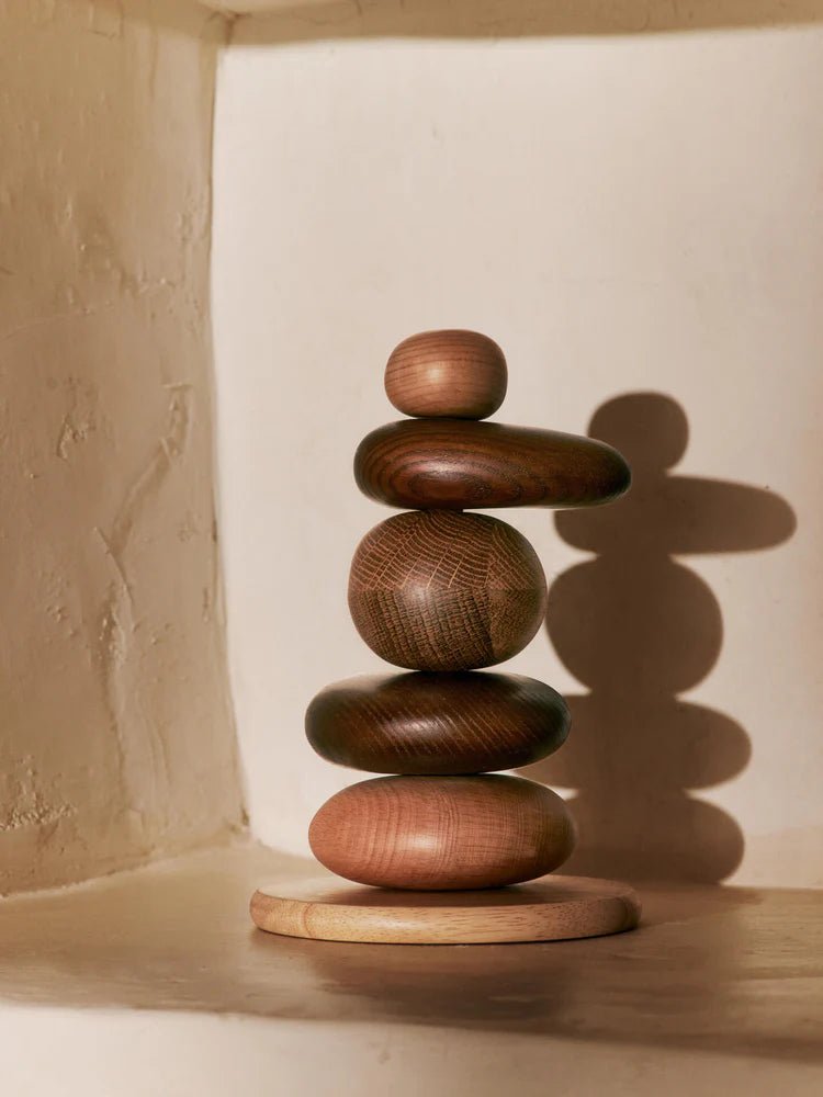 Pebble Stacking Blocks - Ferm Living Art + Objects - HORNE