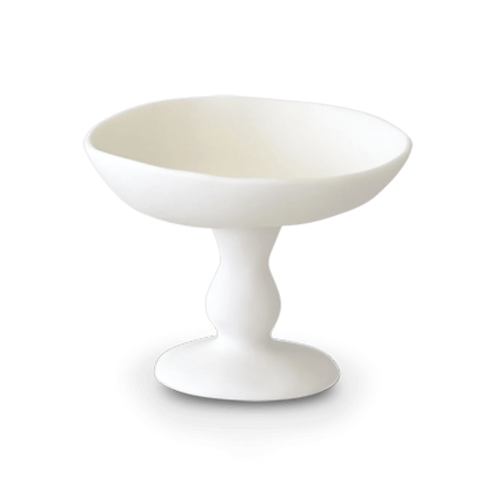Pedestal Bowl - Tina Frey Serveware - Small - White - HORNE