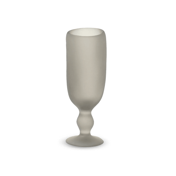 Pedestal Bud Vase - Tina Frey Decorative Objects - Fog - HORNE