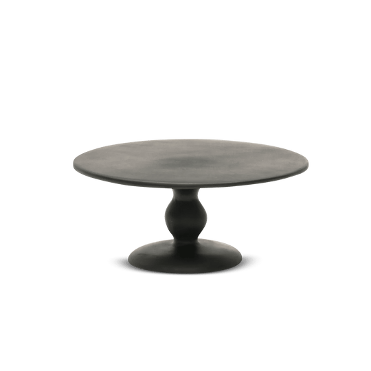 Pedestal Cake Stand - Tina Frey Serveware - Large - Grey - HORNE