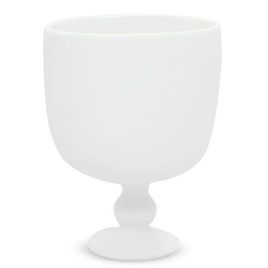 Pedestal Champagne Bucket - Tina Frey Serveware - White - HORNE