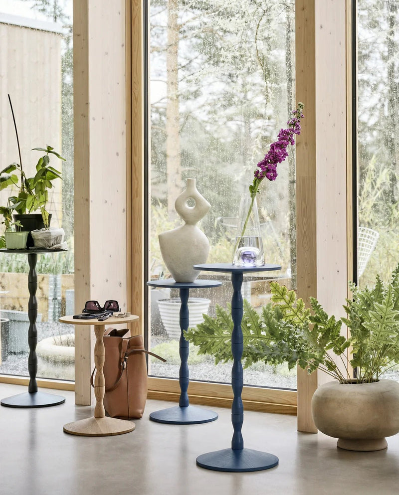 Pedestal Table - HORNE - Red - HORNE