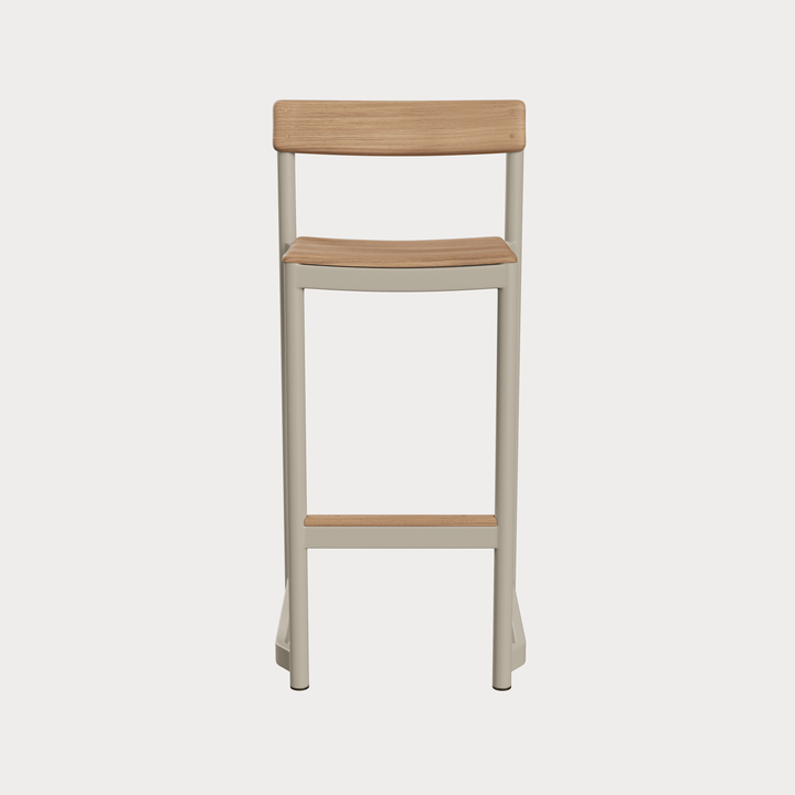 Pelagus Bar Stool - Skagerak by Fritz Hansen Chairs - Light Ivory - HORNE