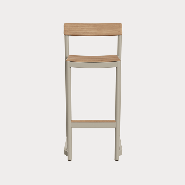 Pelagus Bar Stool - Skagerak by Fritz Hansen Chairs - Light Ivory - HORNE