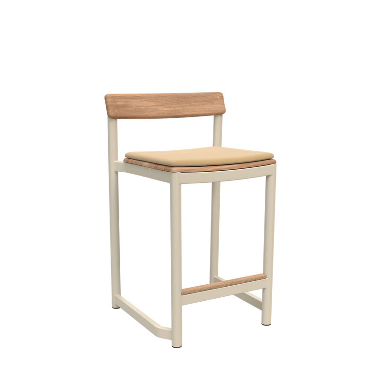 Pelagus Counter & Bar Stool Cushion - Skagerak by Fritz Hansen Blankets + Throws + Pillows - Charcoal - HORNE
