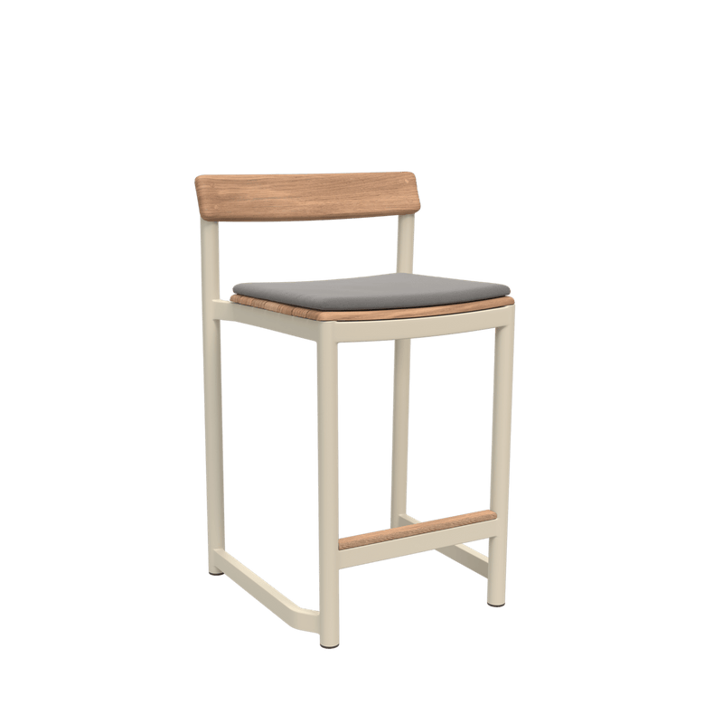 Pelagus Counter & Bar Stool Cushion - Skagerak by Fritz Hansen Blankets + Throws + Pillows - Charcoal - HORNE