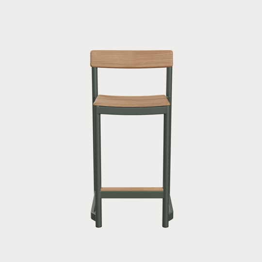 Pelagus Counter Stool - Skagerak by Fritz Hansen Chairs - Hunter Green - HORNE