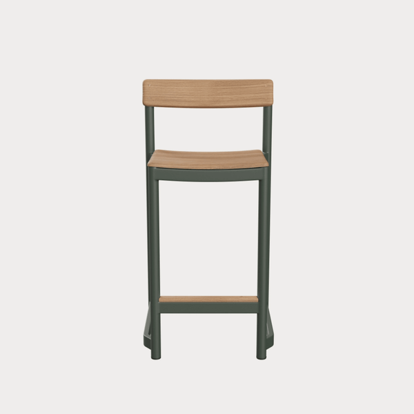 Pelagus Counter Stool - Skagerak by Fritz Hansen Chairs - Hunter Green - HORNE