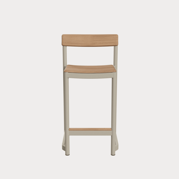 Pelagus Counter Stool - Skagerak by Fritz Hansen Chairs - Light Ivory - HORNE
