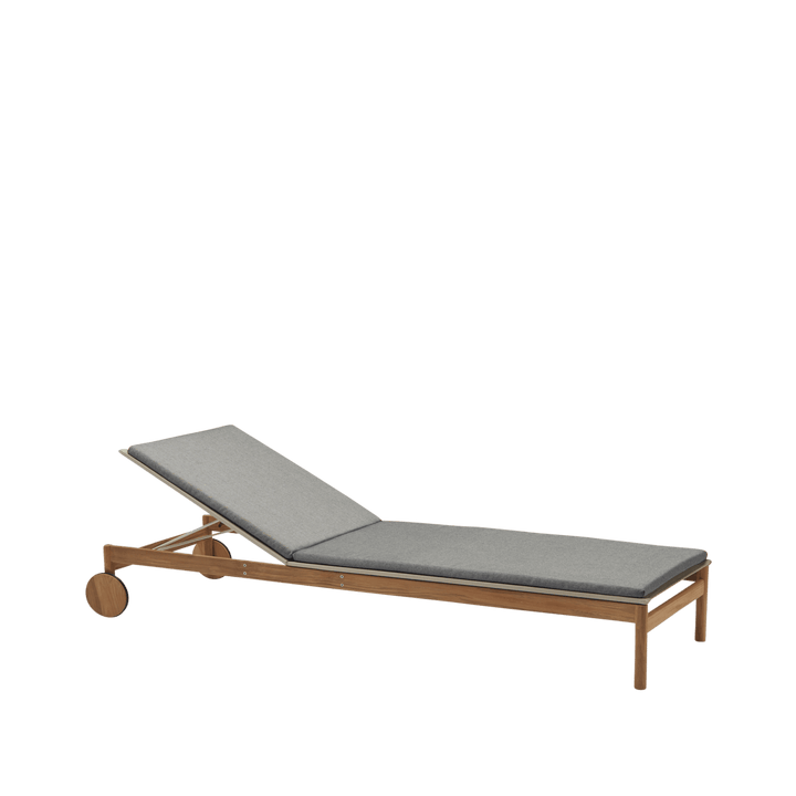 Pelagus Sunbed Cushion - Skagerak by Fritz Hansen Outdoor Furniture - Ash - HORNE