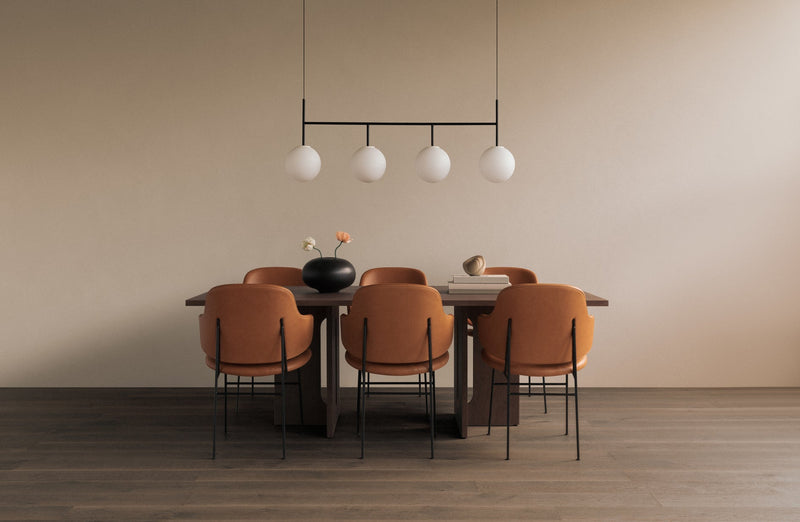 Penguin Dining Chair - Fully Upholstered - Audo Copenhagen - Chairs - Dakar 0842 - HORNE