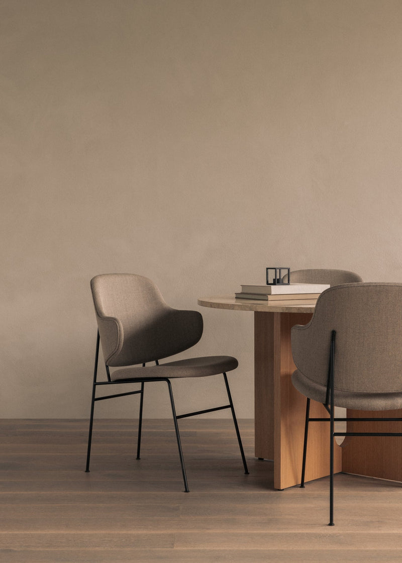 Penguin Dining Chair - Fully Upholstered - Audo Copenhagen - Chairs - Dakar 0842 - HORNE