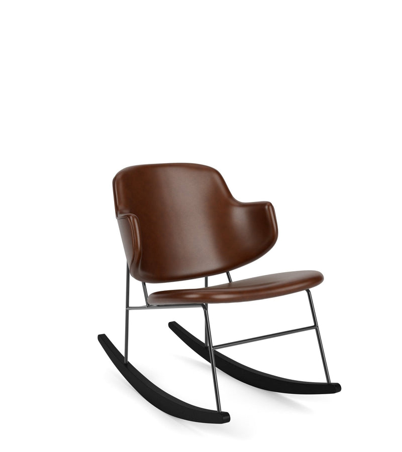 Penguin Rocking Chair - Fully Upholstered - Audo Copenhagen - Chairs - Dakar 0842 - HORNE