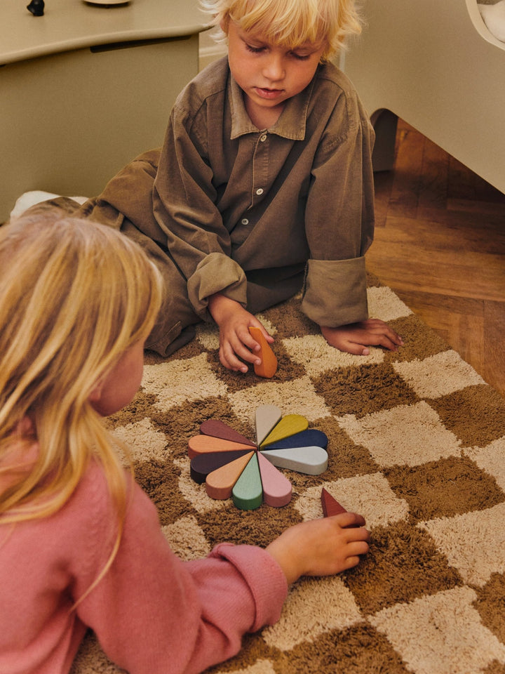 Petal Play Blocks - Ferm Living Art + Objects - HORNE
