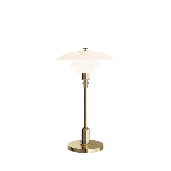 PH 2/1 Portable Lamp - Louis Poulsen Table + Task - Brass - HORNE