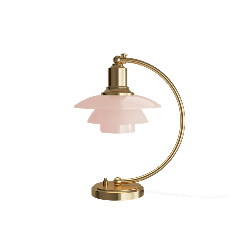 PH 2/2 Luna Table Lamp - Pale Rose - Louis Poulsen Table + Task - HORNE
