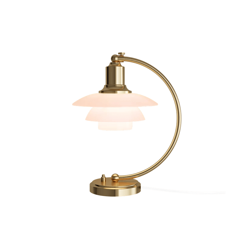 PH 2/2 Luna Table Lamp - Pale Rose - Louis Poulsen Table + Task - HORNE