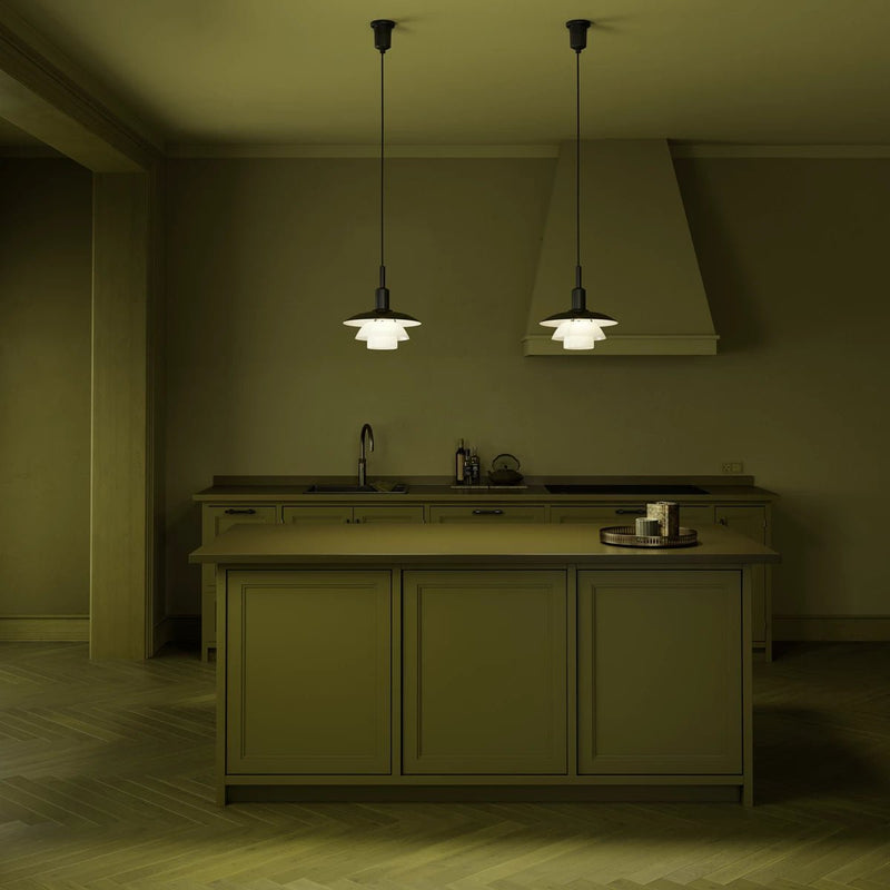 PH 3/3 Pendant - Louis Poulsen Pendants - White Opal Glass - HORNE