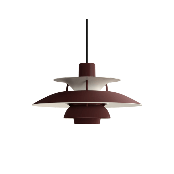 PH 5 Mini Pendant - Louis Poulsen Pendants - Burgundy - HORNE