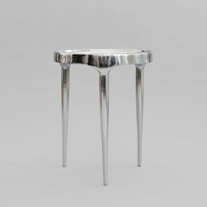 Phantom Table - 101 Copenhagen Tables - Tall - Chrome - HORNE