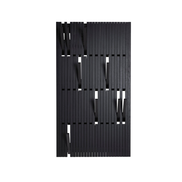 Piano Coat Rack - Per/Use Storage + Organization - Large - Oak Black - HORNE